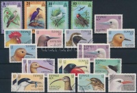 1978-1989 22 db Madár bélyeg