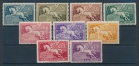 1930/32 Forgalmi bélyegek Mi 420, 422, 426, 428-431, 437, 440