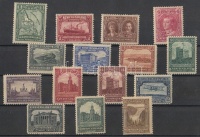 1923 Forgalmi bélyeg sor/ Definitive stamp set Mi 129-143