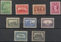 1929-1931 Forgalmi bélyeg sor/ Definitive stamp set Mi 145-153