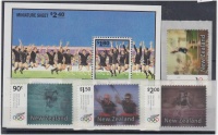 1991 Rögbi blokk Mi 29 + 2004 Olimpia sor Mi 2201-2204