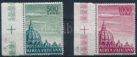 1958 Légiposta ívszéli sor Mi 280 YA + 281 YC