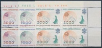 1978 XI. A telekommunikáció világnapja sor ívsarki négyes tömbökben Mi 723-725