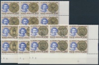 1980 Bernini sor ívsarki tízes tömbökben Mi 771-774