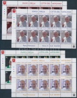 2014 Ferenc pápa kisív sor Mi 1795-1798