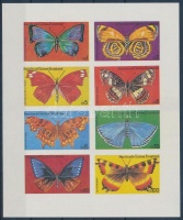 Egyenlítői Guinea 1979 Lepkék vágott kisív Mi N 1600 - U 1600