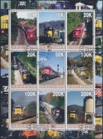 Mianmar 2001 Vonat kisív