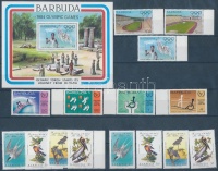 Barbuda 1976-1985 34 db bélyeg + 3 db blokk berakólapon (Mi EUR ~113,-)