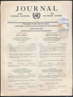 11 db Jurnal of the United Nations 1979 ENSZ Gyermekév bélyeggel és elsőnapi bélyegzéssel
