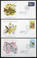 WWF elsőnapi borítékok gyűjteménye a korai időszakból (70-es évek), 79 db FDC speciális FDC albumban / WWF 79 FDCs from the 70-es in album