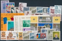 1980 Európa motívum 20 klf kiadás + 4 db blokk