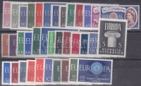 Europa CEPT 1960 teljes évfolyam