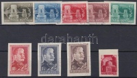 1943-1949 2 klf vágott sor + 1 önálló érték