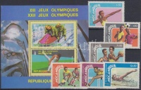 Mozambik 1978 Sport sor Mi 670-675 + Togo 1979 Olimpia blokk Mi 146