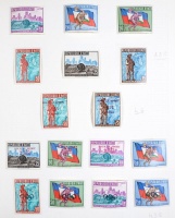 Sport motívum gyűjtemény maradvány rugós albumban  / Remainders of a Sports collection, in album (** MI EUR 577.-)