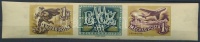 1957 Bélyegnap vágott csík (5.000)