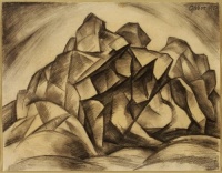 Gábor Jenő  (1893 - 1968) Sziklatömb,1927
