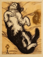Gy.Szabó Béla (1905 - 1985) A macska álma, 1947