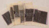 1970 Budapest, villamosokon reklámozott új filmek, 6 db szabadon felhasználható, jogdíjmentes, professzionális minőségű negatív, 6x6 cm