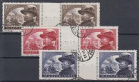 1950 Bem sor ívközéprészes párokban feltűzési pontokkal (2.500)