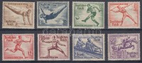 1936 Berlini nyári olimpia sor Mi 609-616