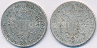Ausztria 1842A 20kr Ag + 1848A 20kr Ag 'I. Ferdinánd' T:2,2-
Austria 1842A 20 Kreuzer Ag + 1848A 20 Kreuzer Ag 'Ferdinand' C:XF,VF