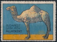 1915 Budapest Szék.Főv. Állatkert - Teve levélzáró