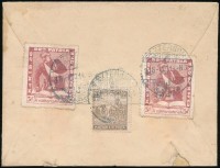 1918 2 db CS. és K. 26. Gyalogezred levélzáró levélen