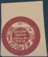 1920 Repülőnap Rákoson levélzáró (Balázs: 71.03 'R')