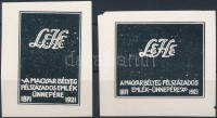 1921 2 klf LEHE jubileum levélzáró