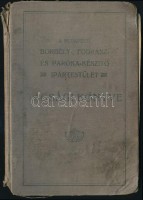 A Budapesti Borbély-, Fodrász- és Paróka-készítő ipartestület tagsági könyve benne 26 db tagsági bélyeg1899-1904-ig R!
