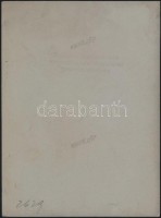 1945 Budapest, háborús pusztítás a Dunakorzón. Budapest Székesfőváros Idegenforgalmi Hivatalának fotólaboratóriumának pecsétjével, 16.5×12.5 cm
