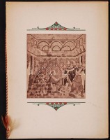 1926 A Szent István Akadémia Assisi Szent Ferenc halálának emlékére tartott ülésének díszes meghívója és programja