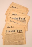 1956 Irodalmi Újság. A magyar írók lapja. VII. évfolyam 1956 június 30. (26. szám), július 7. (27. szám), 14. (28. szám), 21. (29. szám), augusztus 18. (33. szám), 25. (34. szám), szeptember 1. (35. szám), 8. (36. szám),15. (37.
