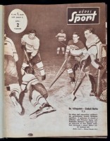1959 A Képes Sport VI. évfolyama könyvbe kötve, sok érdekes képpel és hírrel