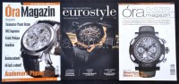 2005-2013 3 db modern órás magazin, jó állapotban