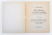 Zoltán József: Népi szórakozások a reformkori Pest-Budán. (Az 1959-ben készült tanulmány első kiadása.) Gaal György A tudós palótz avagy Furkáts Tamásnak Mónosbélbe lakó sógor-urához irtt levelei. /1-6. köt./ (Az 1803-1804-ben