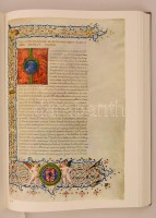 Csapodi Csaba - Csapodiné Gárdonyi Klára: Bibliotheca Corviniana. Bp., 1990, Helikon. Díszes műbőr kötésben, papír védőtokban, jó állapotban.