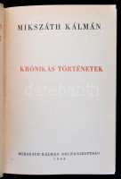 Mikszáth Kálmán összegyűjtött művei. 20 kötetben. Teljes. Bp., 1936, Révai Irodalmi Intézet Rt.-Mikszáth Kálmán Emlékbizottság. Kiadói egészvászon kötés, kiadói papír kartontokban, a kartontokon javítások nyomaival. Jó