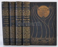 Magyar Regényírók Képes Kiadása, 4 kötet (5,7,37, 44 kötetek): 
Nagy Ignácz: Magyar Titok I, III kötetek. Bp., 1908, Franklin-Társulat. Kiadói aranyozott egészvászon, kissé kopottas borítóval. 
Baksay Sándor: Pusztai