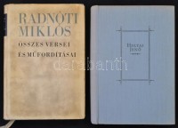 Verseskötetek, 3 db: 
Radnóti Miklós összes versei és műfordításai. Bp., 1965, Szépirodalmi Könyvkiadó. Kiadói egészvászon kötés, kiadói kissé maszatos papírborítóban.
Szabó Lőrinc összegyűjtött versei I-II. Bp., 1977,
