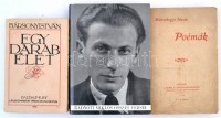 Vegyes verses könyv téte, 3 db: 
Radnóti Miklós összes versei. Bp., 1963, Magyar Helikon. Kiadói egészvászon kötés, kiadói papírborítóban.
Bársony István: Egy darab élet. Bp., é.n., Légrády Testvérek. Kiadói papírkötés,