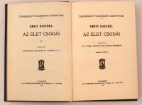 Ernst Haeckel: Az élet csodái.II. Természettudományi Könyvtár. Budapest, 1911, Athenaeum. Kiadói egészvászon kötésben, szép állapotban