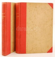Szabó Dezső: Az elsodort falu I-II. Budapest, 1920, Táltos Kiadása. Átkötött félvászon, 280+279 p. Második kiadás. A borítók kicsit kopottak. Az I.kötet borítója és lapjai foltosak. A. I. kötet egyik lapja (13/14 p.) kijár. A II.
