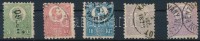 1871 Kis kőnyomat tétel apró hibákkal, a 3kr-on mozgóposta bélyegzés (min. 253.000)