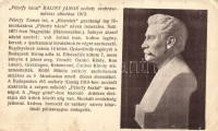 3 db RÉGI képeslap vegyes minőségben; Destin Emmy hangversenye az oroszlán ketrecben, Péterfy Bácsi szobra, Barnum & Bailey cirkuszi litho lap / 3 pre-1945 postcards, mixed quality; circus and Hungarian statue
