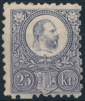 1871 Réznyomat 25kr (*40.000)