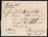 1821 Portós levél 'V. F. OFEN'