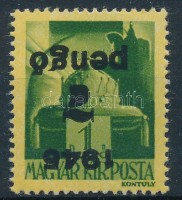 1945 Kisegítő 7P/1P fordított felülnyomással (30.000)