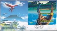 1998 Esőerdők blokk Mi 10 FDC-n